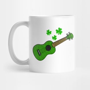 Ukulele St Patrick's Day Ukulelist Irish Musician Mug